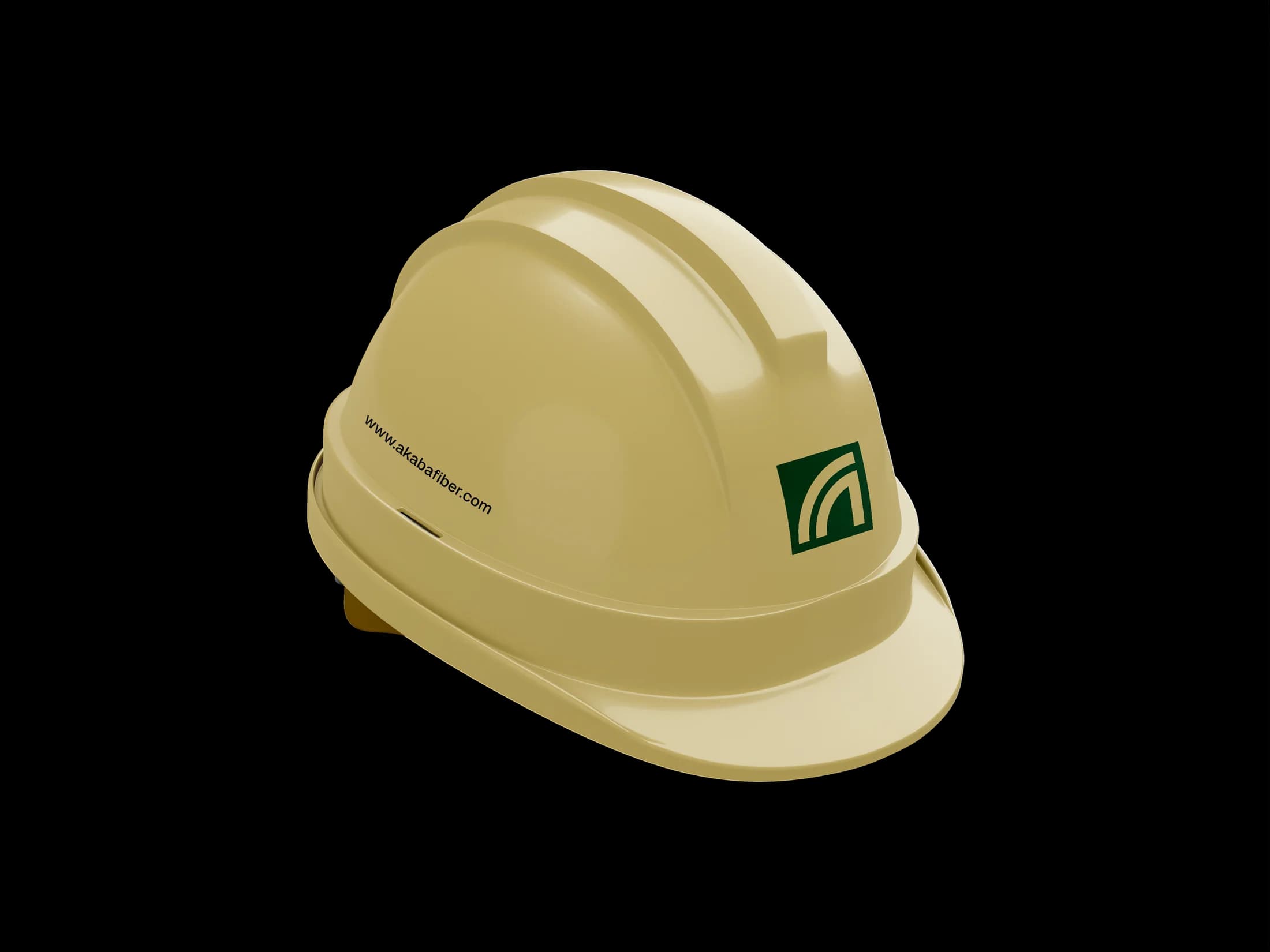 Gold AKABA safety helmet