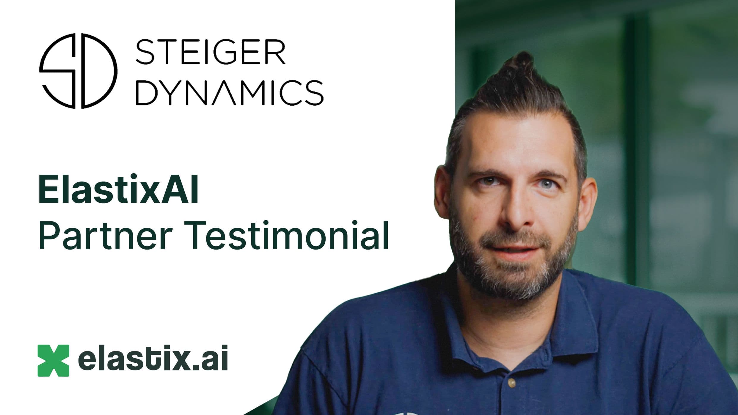 ElastixAI Partner Testimonial: Steiger Dynamics video project