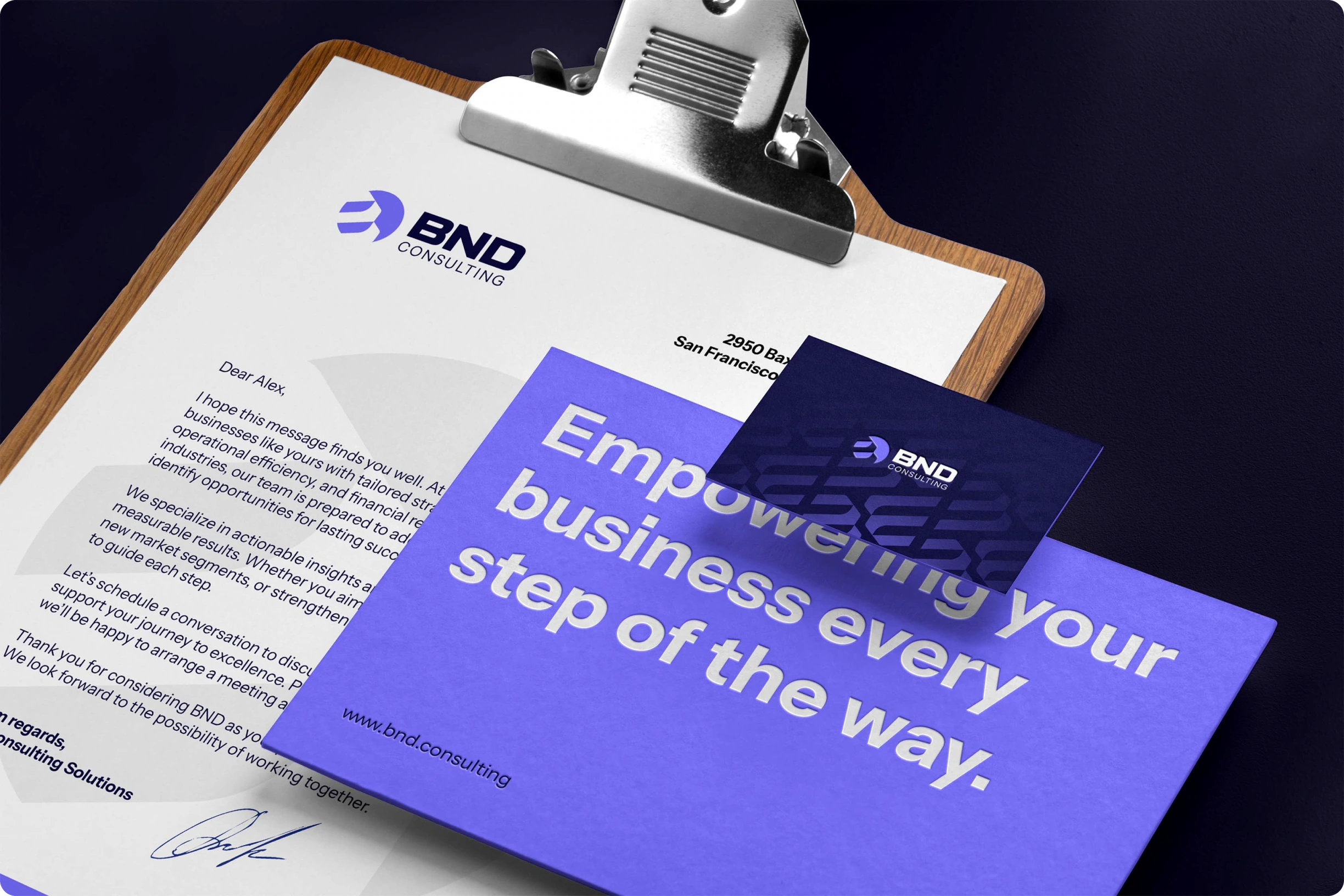 BND Consulting — identity detail
