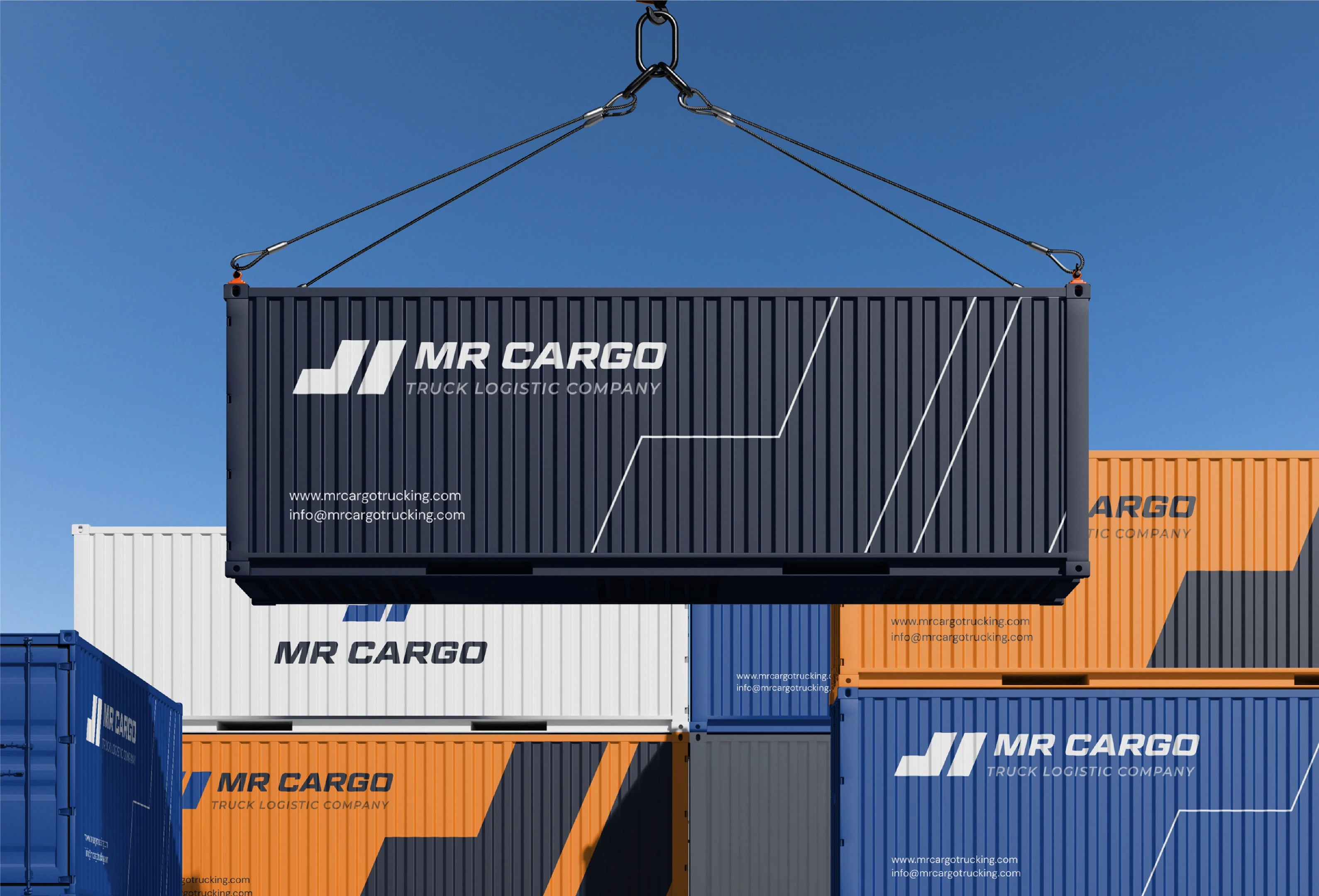 MR Cargo — brand application
