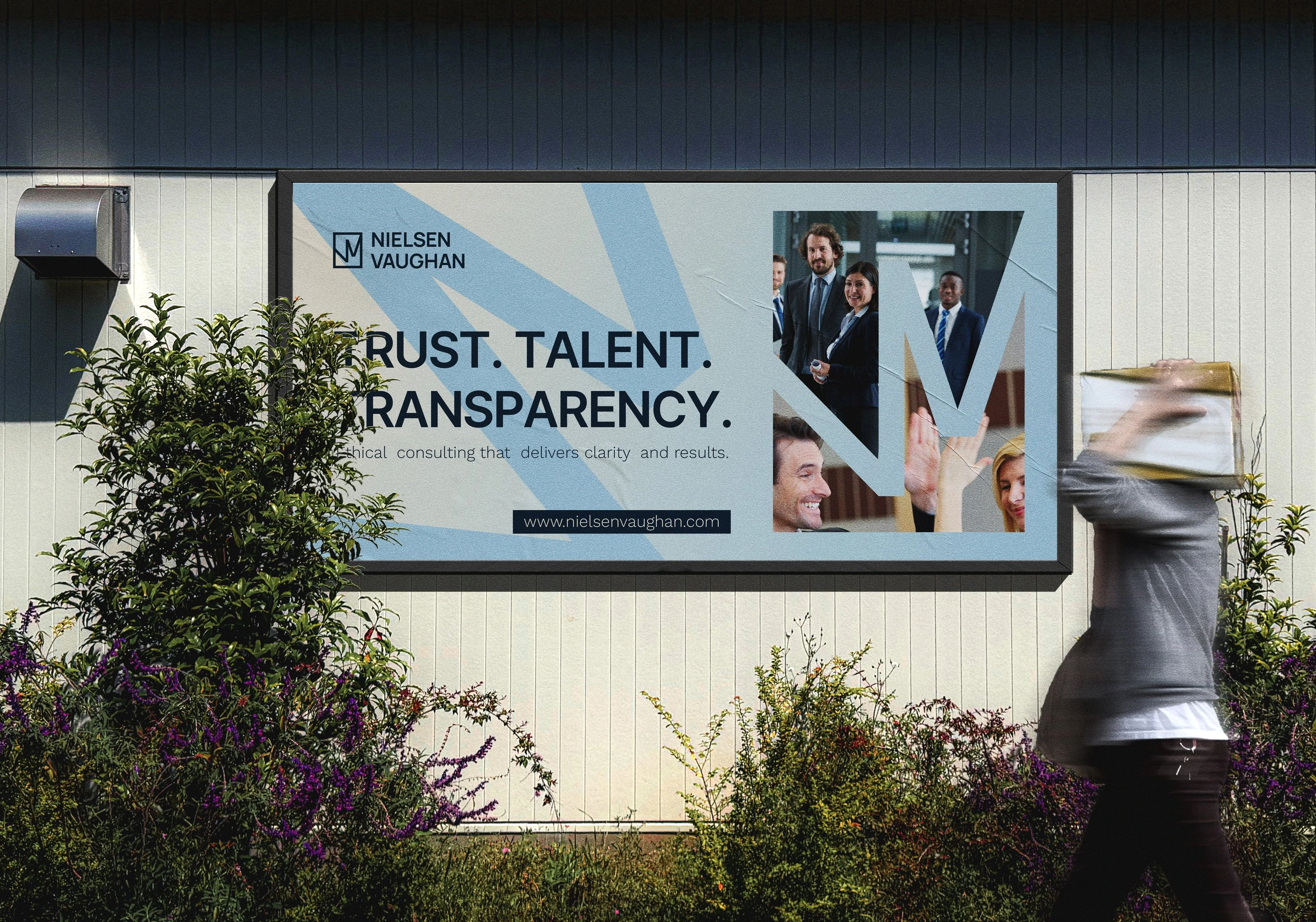 Neilsen Vaughan — brand application
