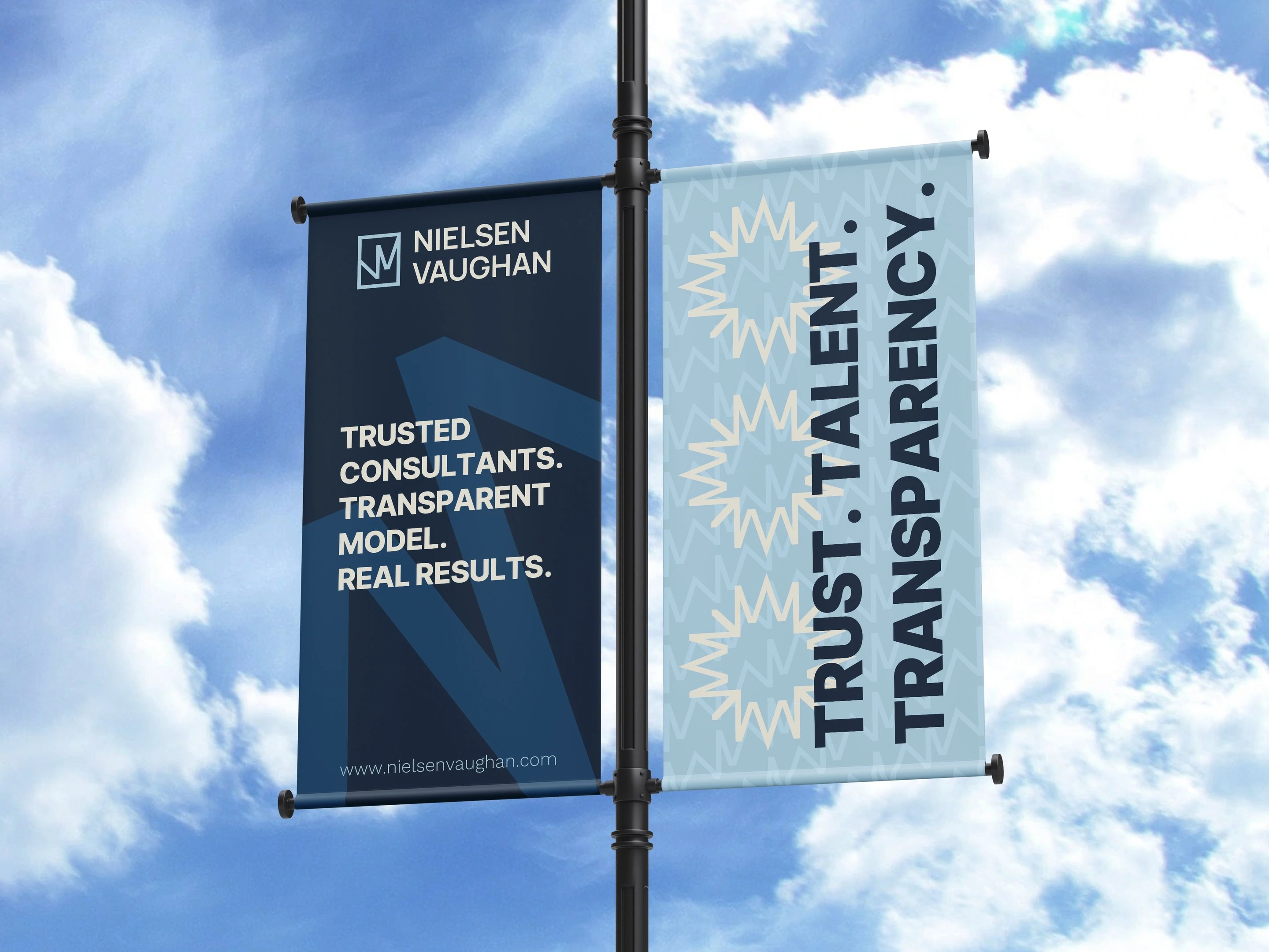 Neilsen Vaughan — brand application