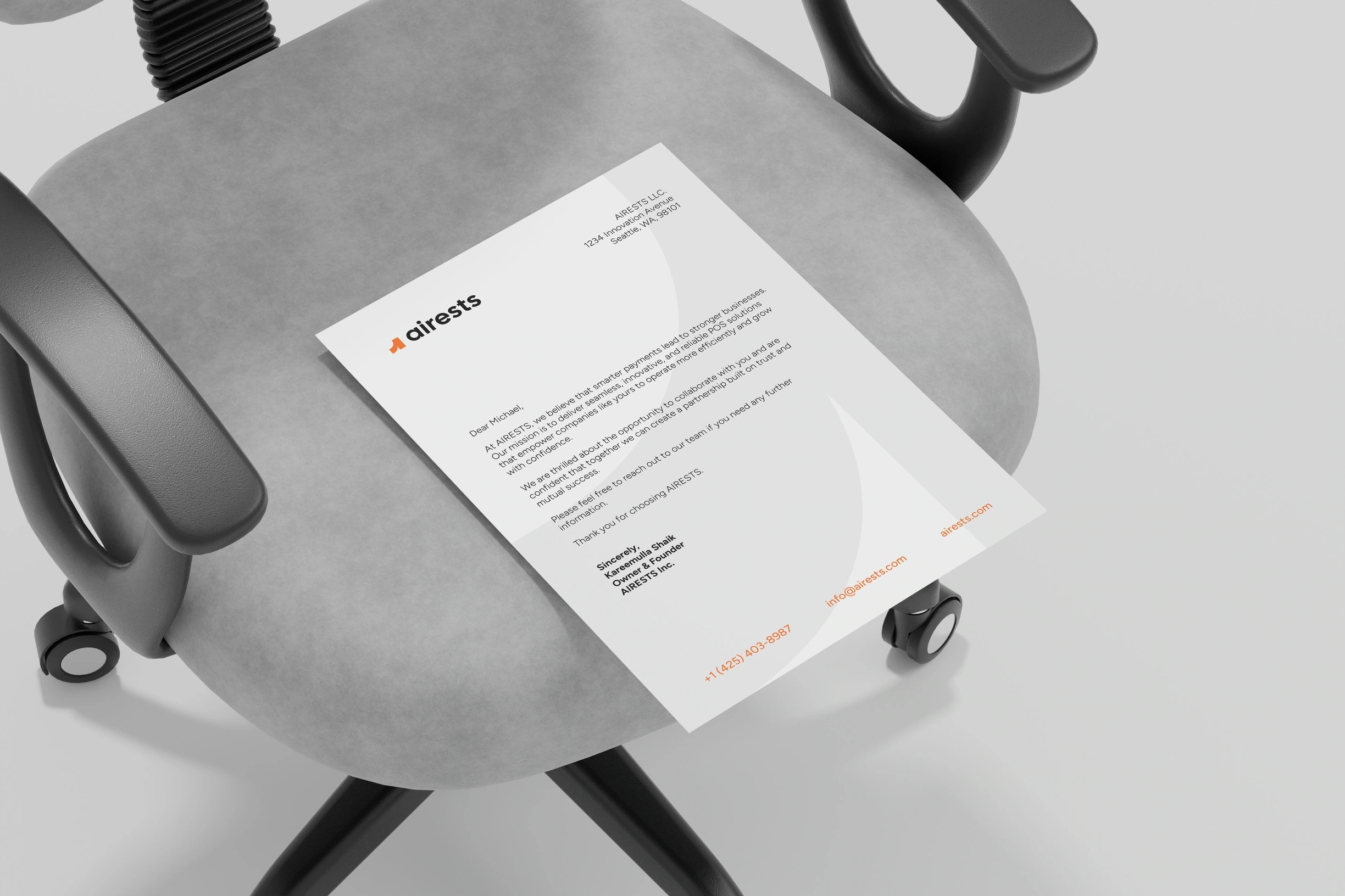 Airests — identity detail