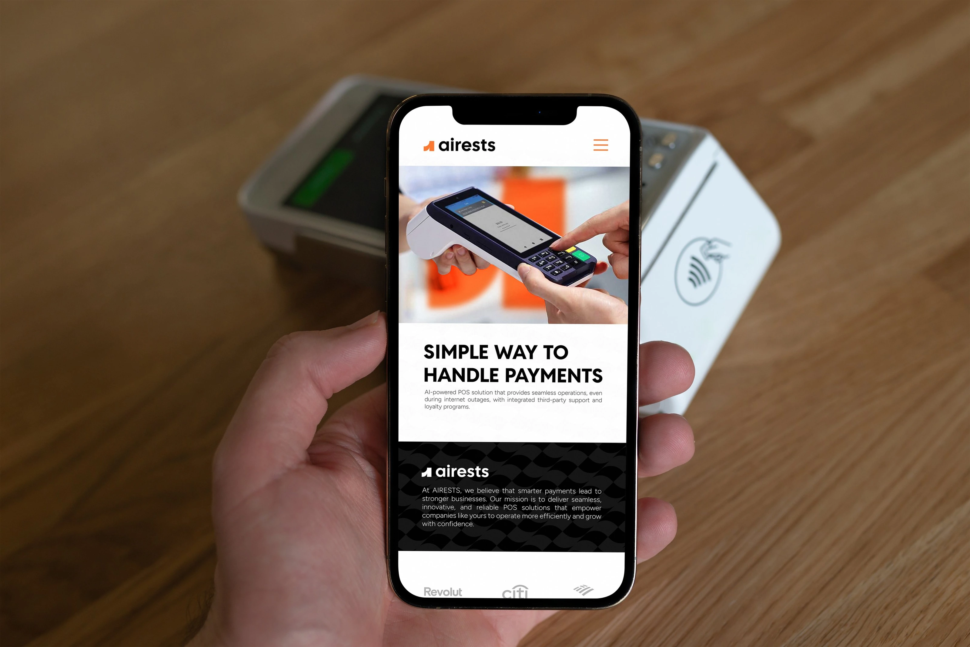 Airests — brand application