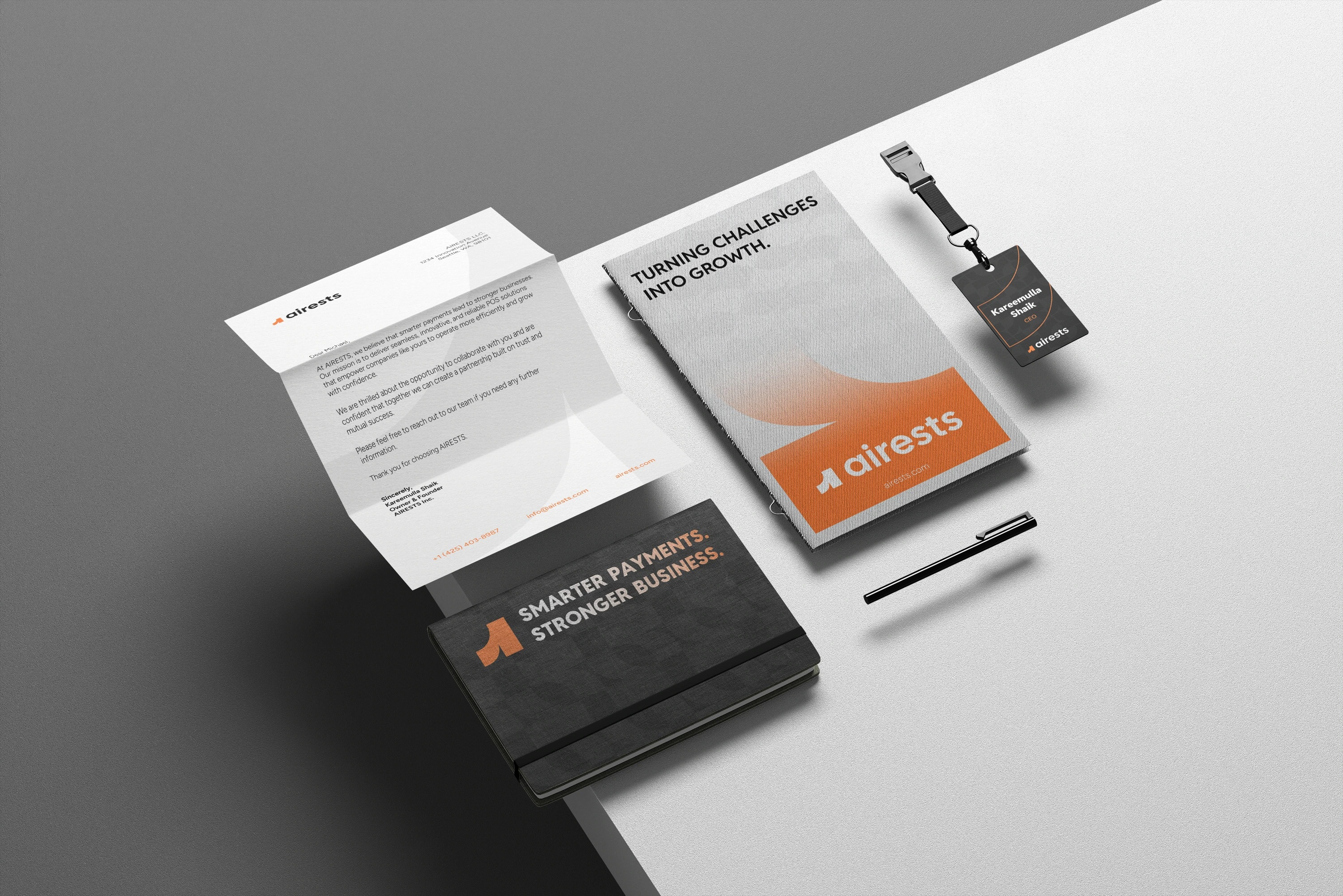 Airests — brand application