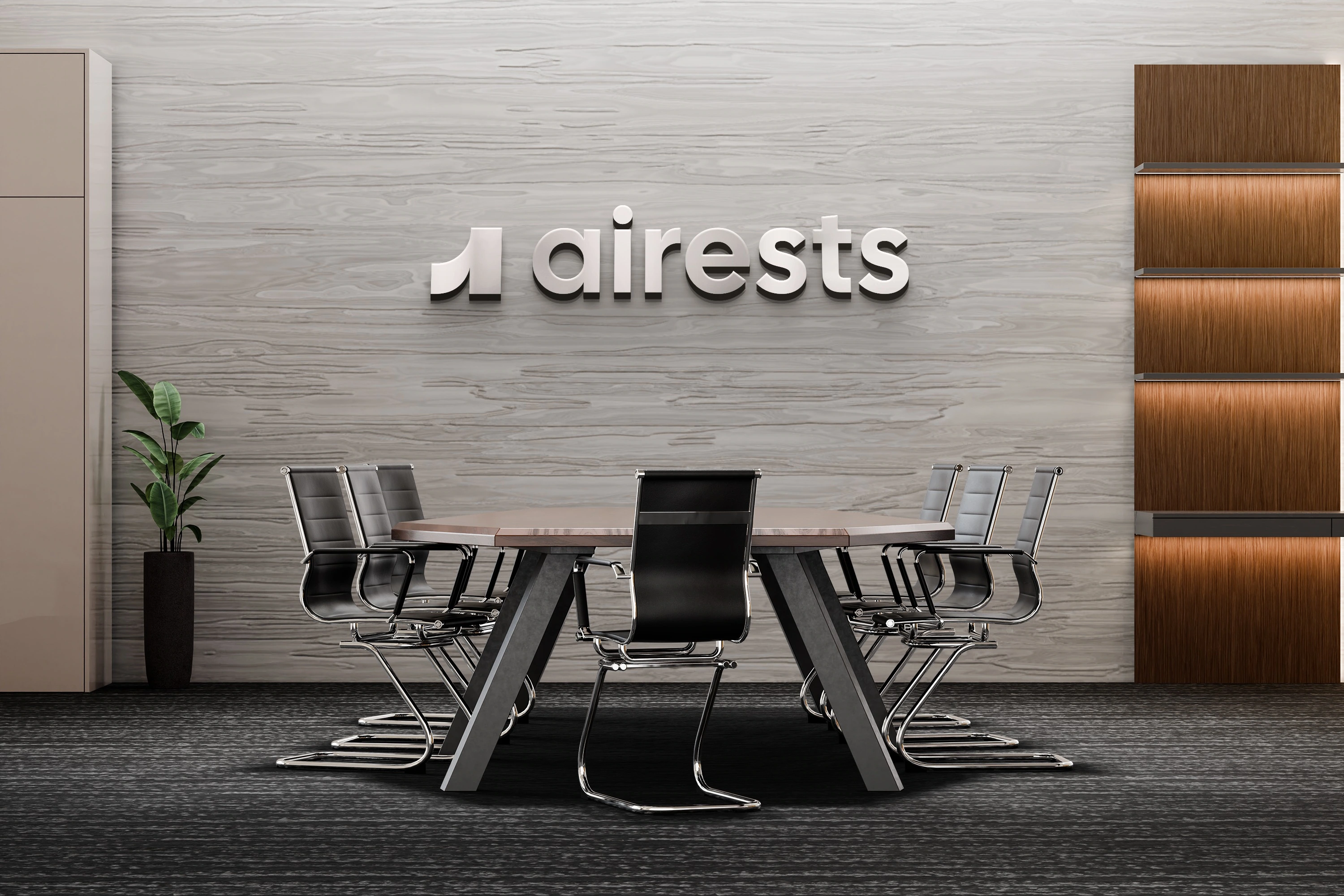 Airests — brand application