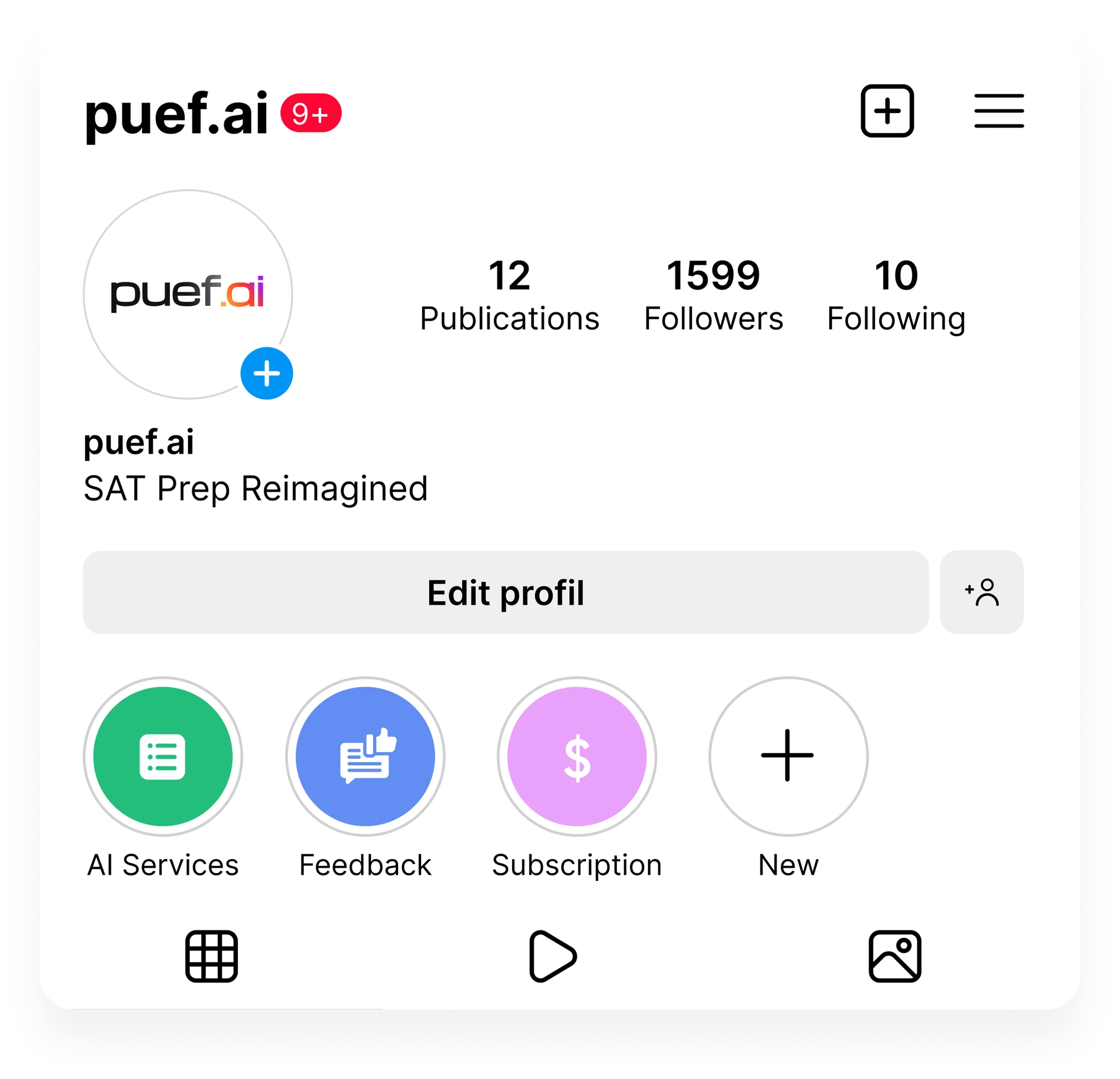 puef.ai — identity detail
