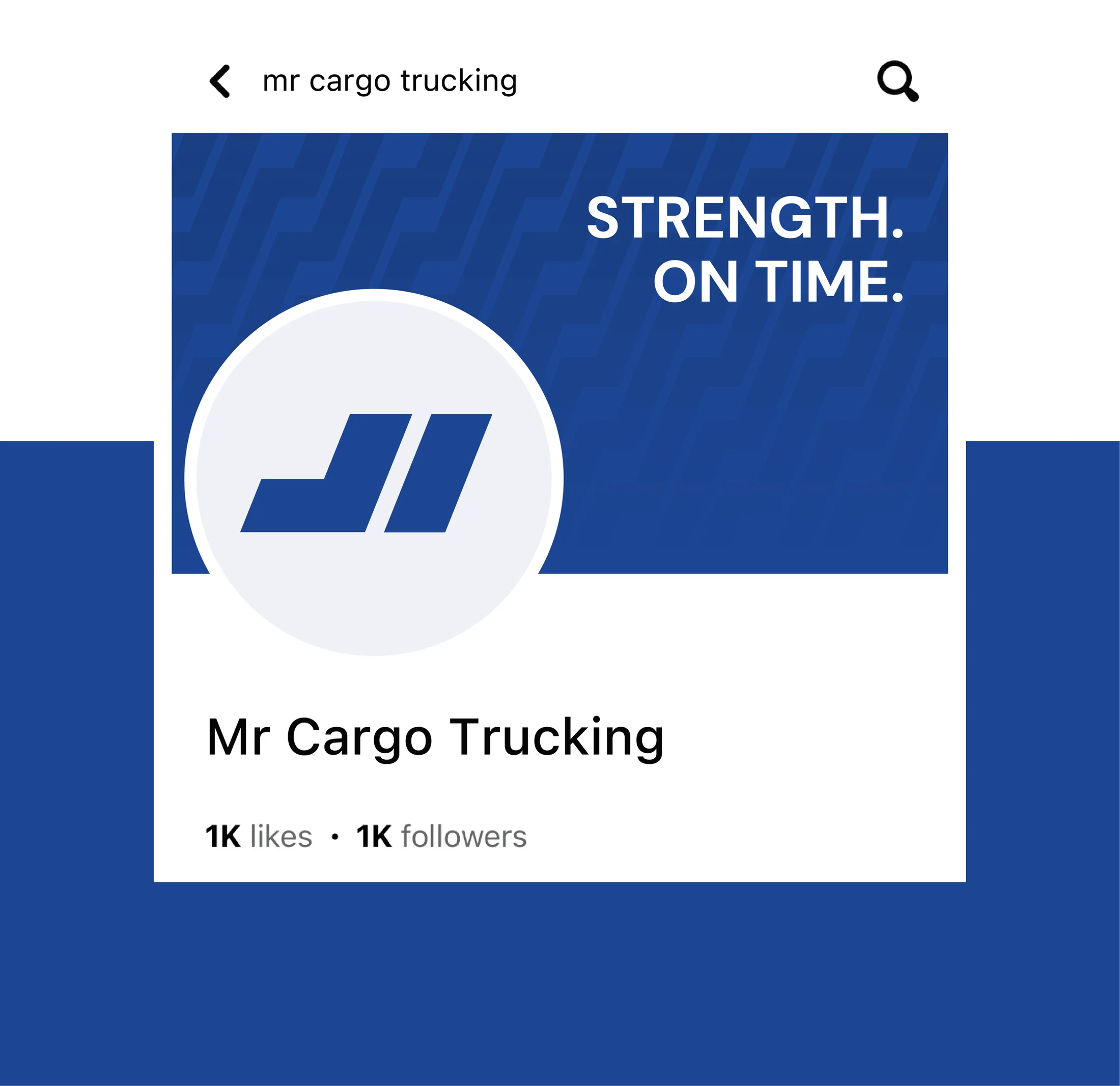 MR Cargo — identity detail
