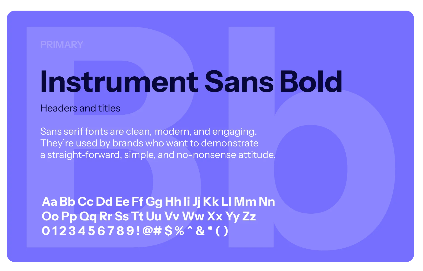 BND Consulting — identity detail